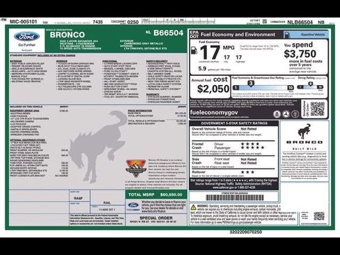 Used 2022 Ford Bronco Wildtrak image 7