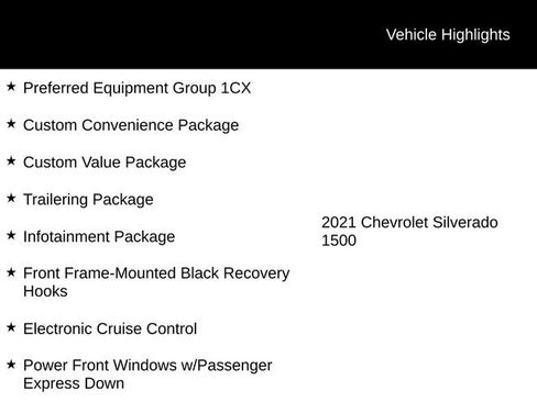 Used 2021 Chevrolet Silverado 1500 Custom image 12