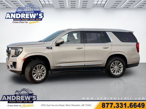 Used 2021 GMC Yukon SLT w/ SLT Luxury Plus Package AWD/4WD image 1