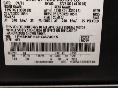 Used 2017 Ford Explorer Limited w/ Equipment Group 301A image 41