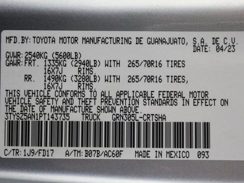 Used 2023 Toyota Tacoma TRD Off-Road image 23