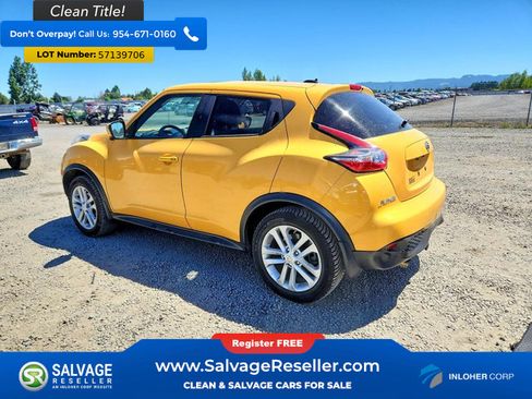 Used 2015 Nissan Juke SV w/ Technology Package AWD/4WD image 3