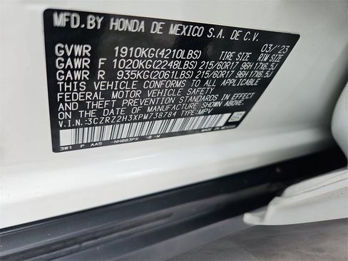 Certified 2023 Honda HR-V LX image 14