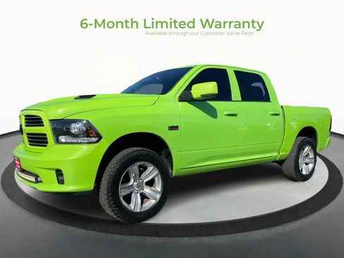 Used 2017 RAM 1500 Sport w/ Sublime Green Sport Package image 3