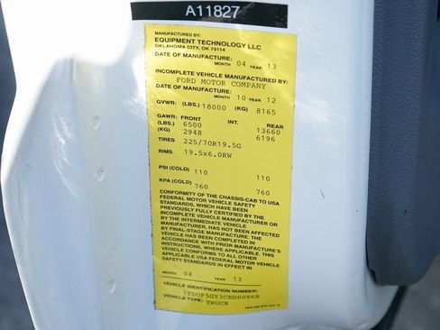 Used 2012 Ford F550 2WD Regular Cab Super Duty w/ PWR Equipment Group image 46