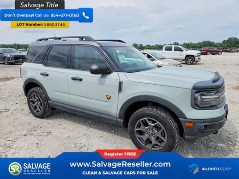 Used 2021 Ford Bronco Sport Badlands AWD/4WD image 5