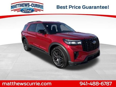 Certified 2025 Ford Explorer ST-Line w/ ST-Line Street Pack AWD/4WD image 1