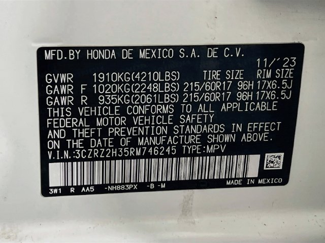 Used 2024 Honda HR-V LX image 32
