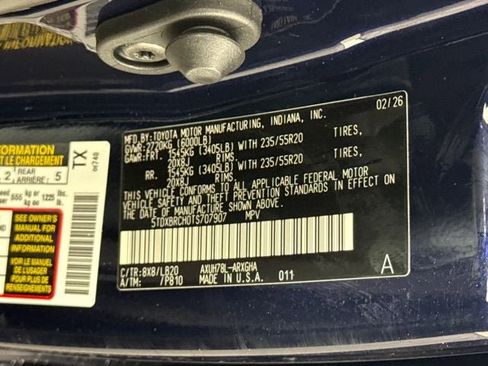 New 2026 Toyota Highlander Limited image 40