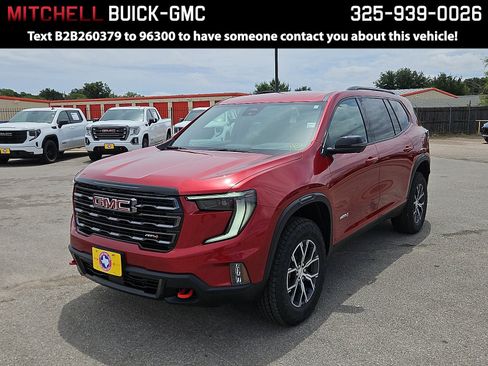 New 2026 GMC Acadia AT4 w/ LPO, Floor Liner Package AWD/4WD image 1
