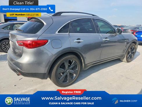 Used 2017 INFINITI QX70 2WD w/ Premium Package image 4