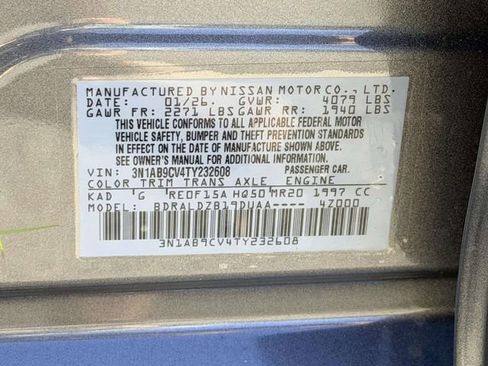 New 2026 Nissan Sentra SV w/ Floor Mat Package image 24