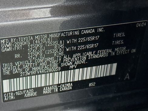 Used 2024 Toyota RAV4 XLE image 12