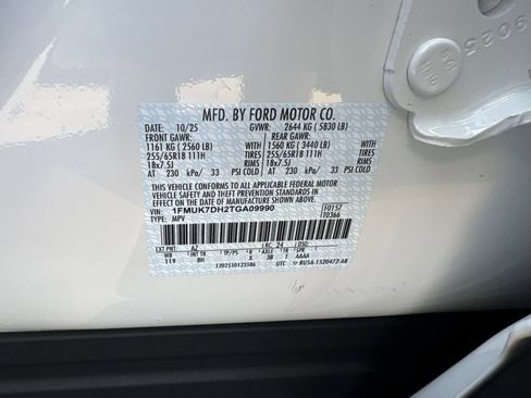 New 2026 Ford Explorer Active image 33