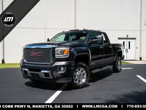 Used 2015 GMC Sierra 3500 Denali w/ Duramax Plus Package AWD/4WD image 1