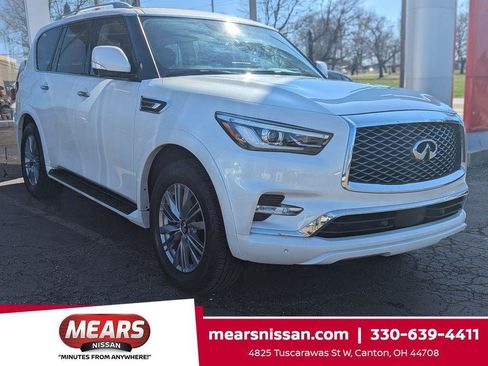 Used 2023 INFINITI QX80 Luxe w/ Cargo Package AWD/4WD image 1