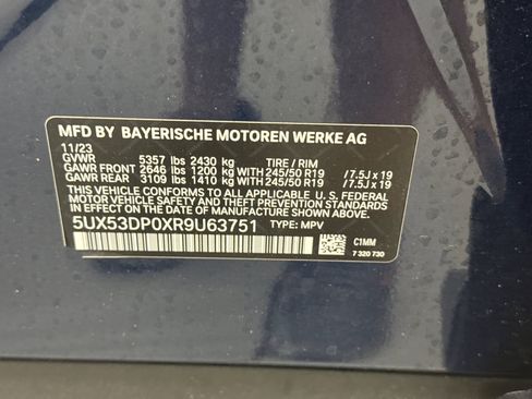 Used 2024 BMW X3 xDrive30i w/ Convenience Package AWD/4WD image 25