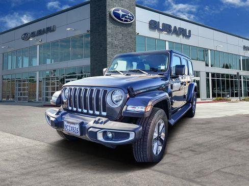 Used 2022 Jeep Wrangler Unlimited Sahara image 1