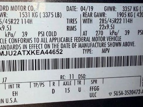 Certified 2019 Ford Expedition Limited w/ Equipment Group 303A AWD/4WD image 24
