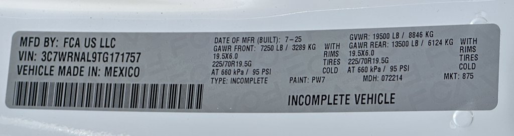 New 2026 RAM 5500 Tradesman w/ Chrome Appearance Group AWD/4WD image 43