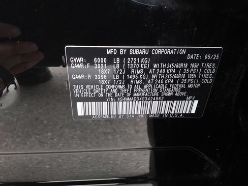 Used 2025 Subaru Ascent Premium AWD/4WD image 25