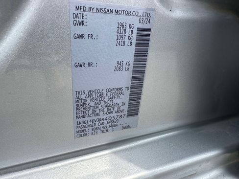 Used 2024 Nissan Altima 2.5 SV FWD image 32