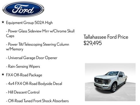 Used 2021 Ford F150 Lariat w/ Equipment Group 502A High image 13