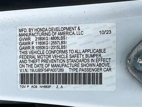 Used 2023 Acura TLX w/ A-SPEC Pkg image 34