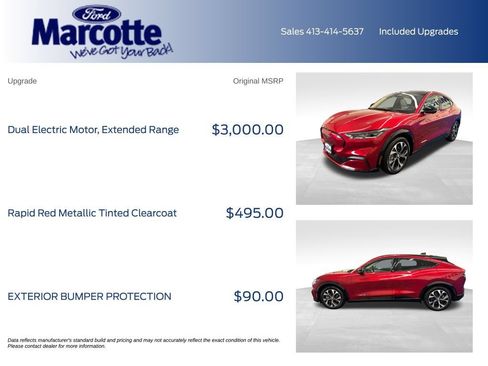 Used 2023 Ford Mustang Mach-E Premium AWD/4WD image 4