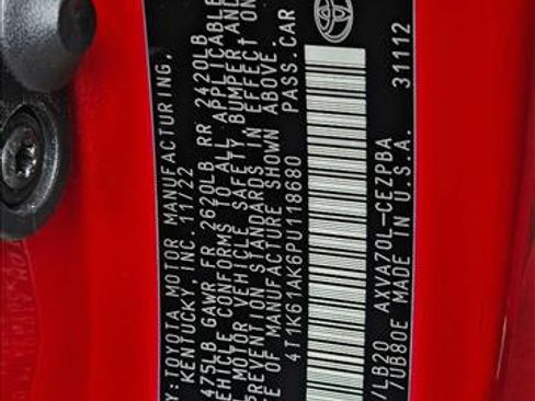 Used 2023 Toyota Camry XSE w/ Cold Weather Package image 24