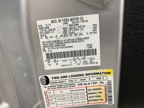 Used 2013 Ford F150 FX4 w/ Luxury Equipment Group image 27