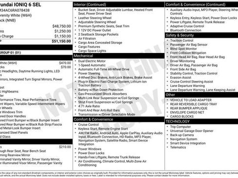 New 2024 Hyundai Ioniq 6 SEL AWD/4WD image 4