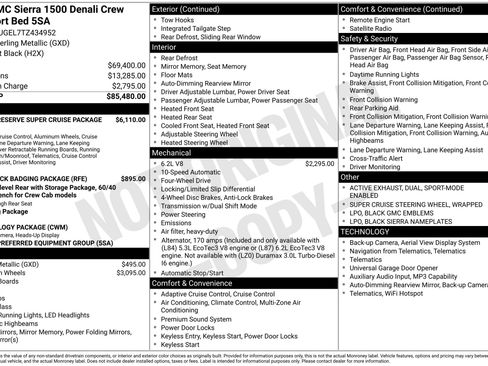 New 2026 GMC Sierra 1500 Denali AWD/4WD image 48