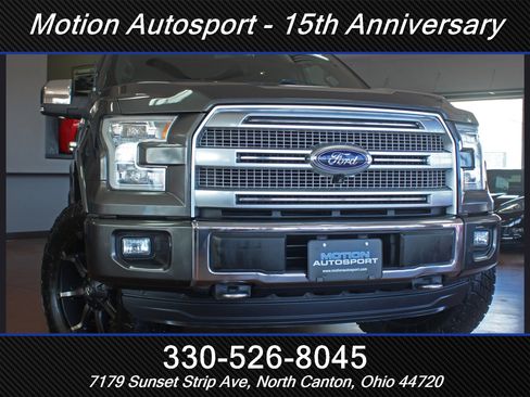 Used 2016 Ford F150 Platinum w/ Equipment Group 701A Luxury image 59
