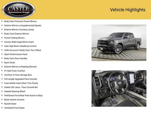 Used 2022 RAM 1500 Laramie w/ Sport Appearance Package AWD/4WD image 12