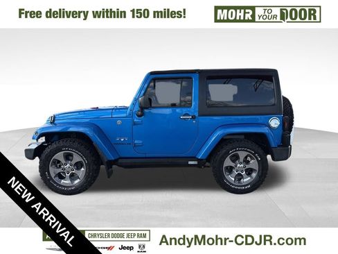 Used 2016 Jeep Wrangler Sahara w/ Connectivity Group image 4