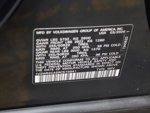 Used 2024 Volkswagen Atlas SE FWD image 19