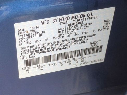 Used 2024 Ford Maverick XL w/ Equipment Group 100A Standard image 38