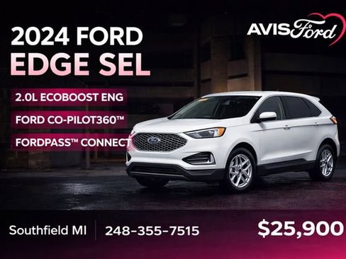 Used 2024 Ford Edge SEL image 1