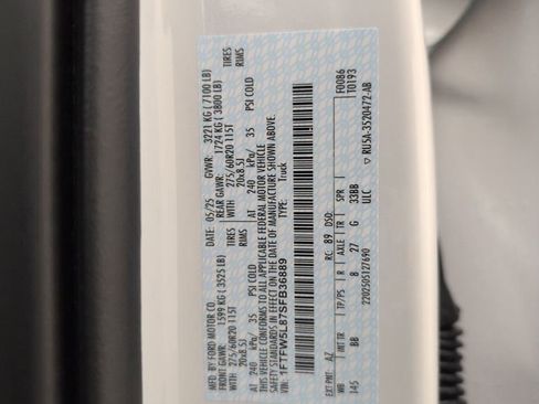 Certified 2025 Ford F150 Lariat w/ Equipment Group 502A High image 51