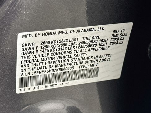 Used 2019 Honda Pilot Elite image 12