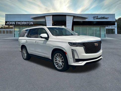 Used 2021 Cadillac Escalade Premium Luxury w/ Driver Assist Tech Package AWD/4WD image 3