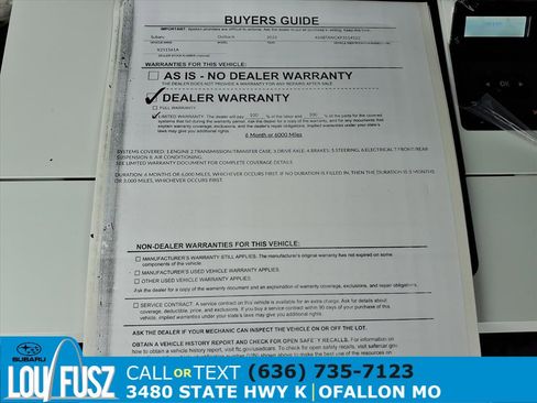 Used 2023 Subaru Outback Limited image 35