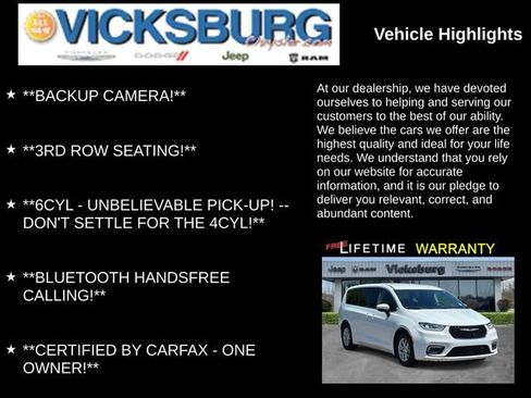 Used 2023 Chrysler Pacifica Touring-L FWD image 7