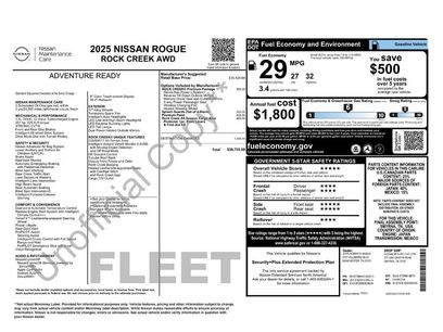 Used 2025 Nissan Rogue SV w/ Rock Creek Premium Package