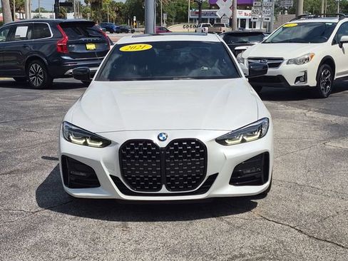 Used 2021 BMW 430i Coupe w/ M Sport Package RWD image 2