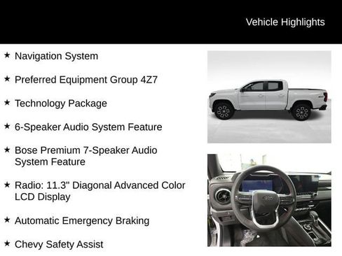New 2026 Chevrolet Colorado Z71 w/ Technology Package AWD/4WD image 17