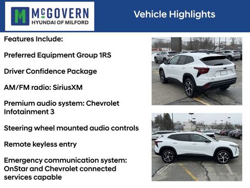 Used 2024 Chevrolet Trax RS w/ Driver Confidence Package image 4