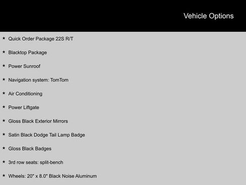 Used 2022 Dodge Durango R/T w/ Blacktop Package AWD/4WD image 2