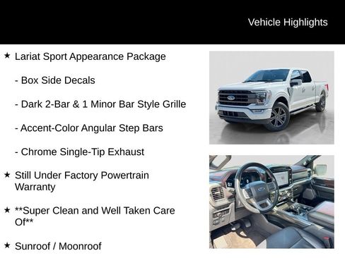 Used 2023 Ford F150 Lariat w/ Equipment Group 502A High AWD/4WD image 21